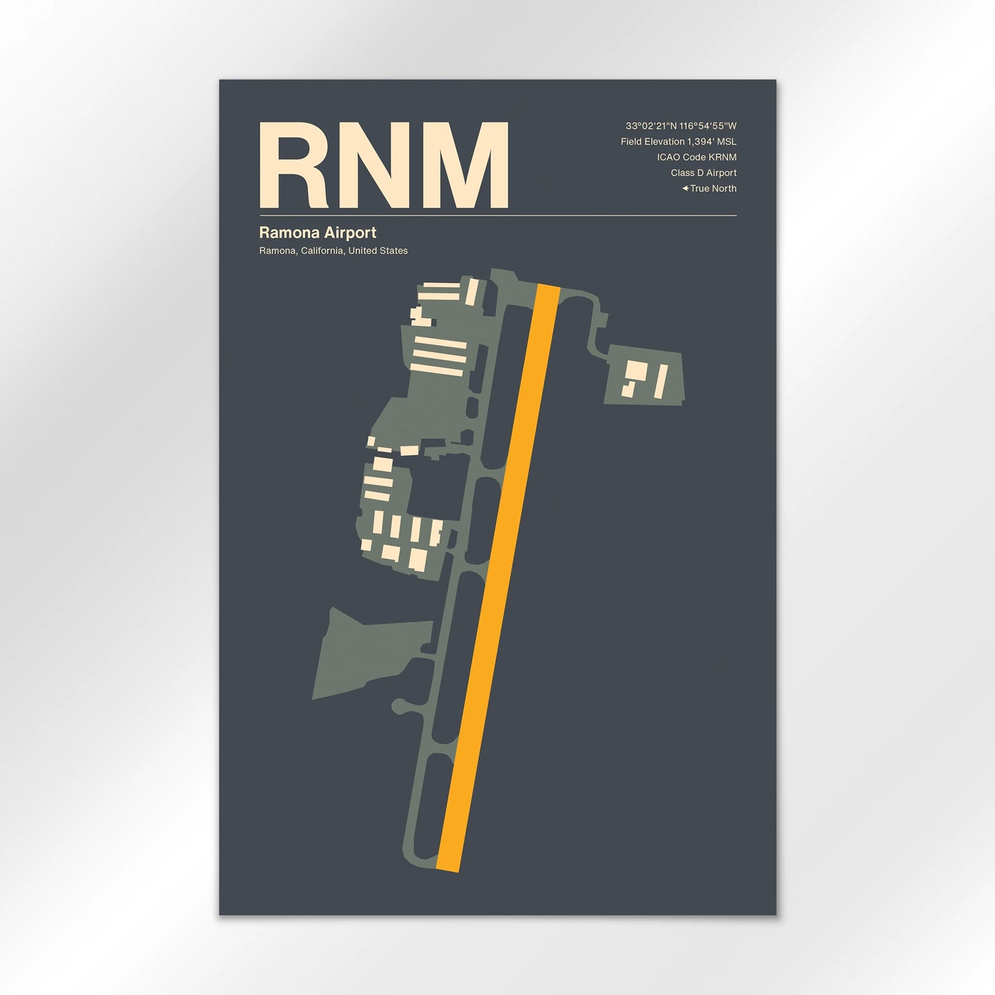 RNM Airport Diagram