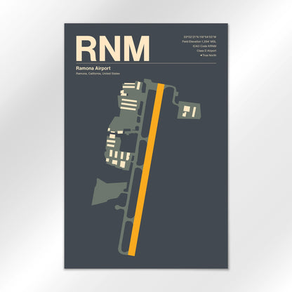 RNM Airport Diagram
