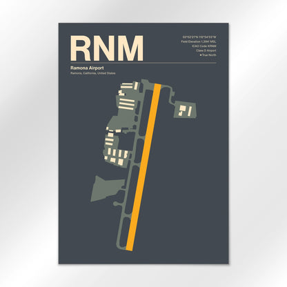 RNM Airport Diagram