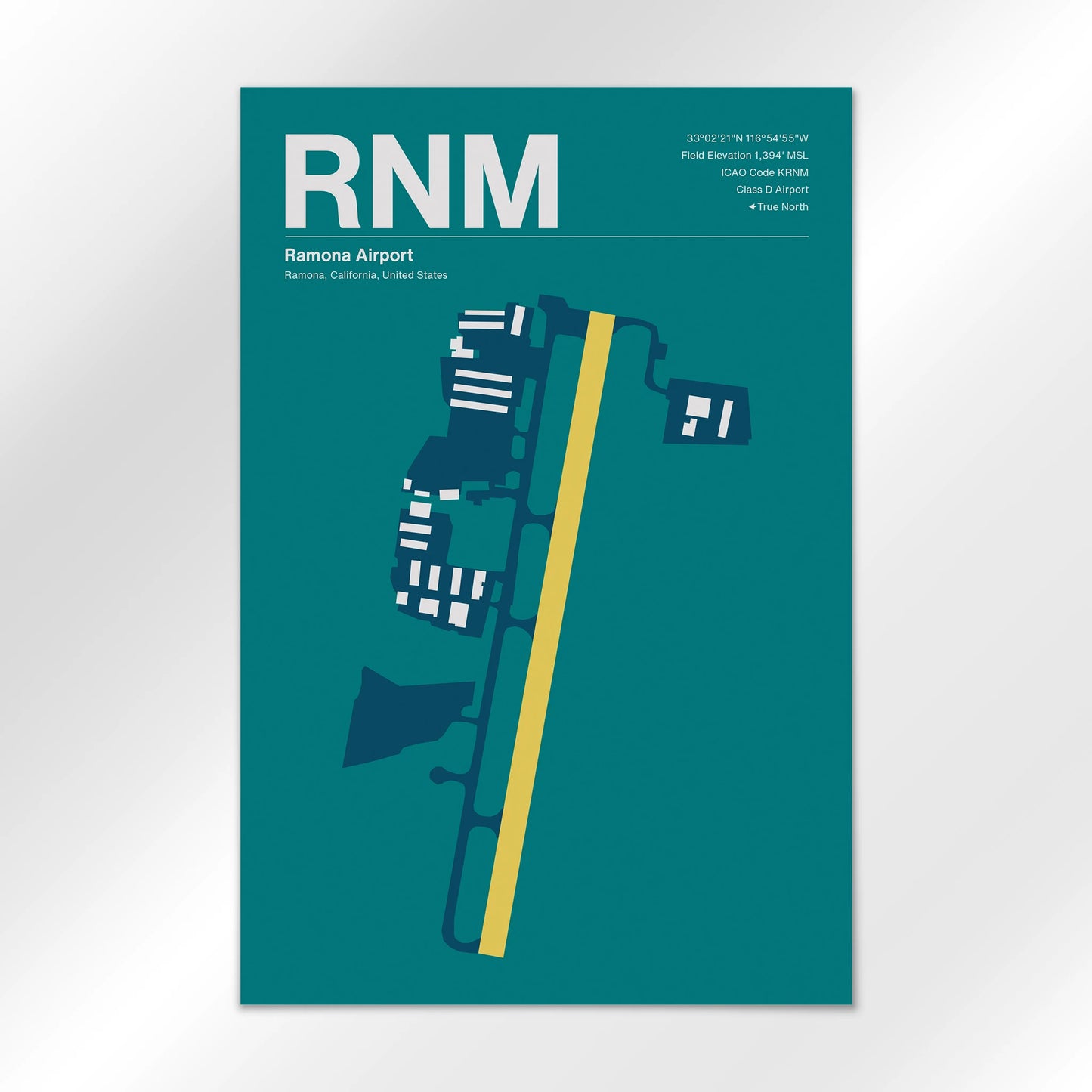 RNM Airport Diagram