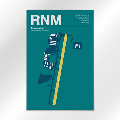 RNM Airport Diagram