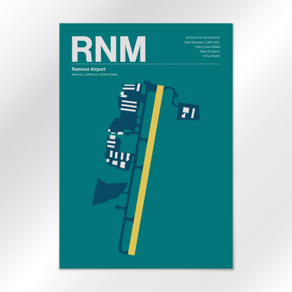 RNM Airport Diagram