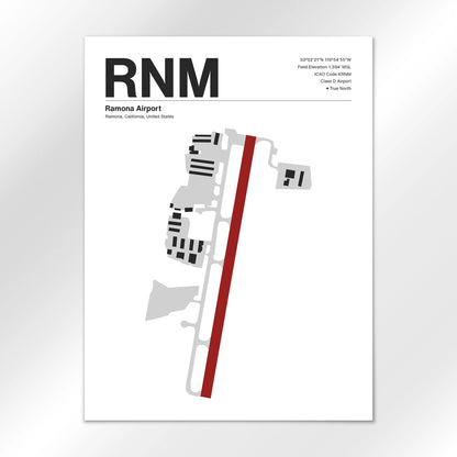 RNM Airport Diagram