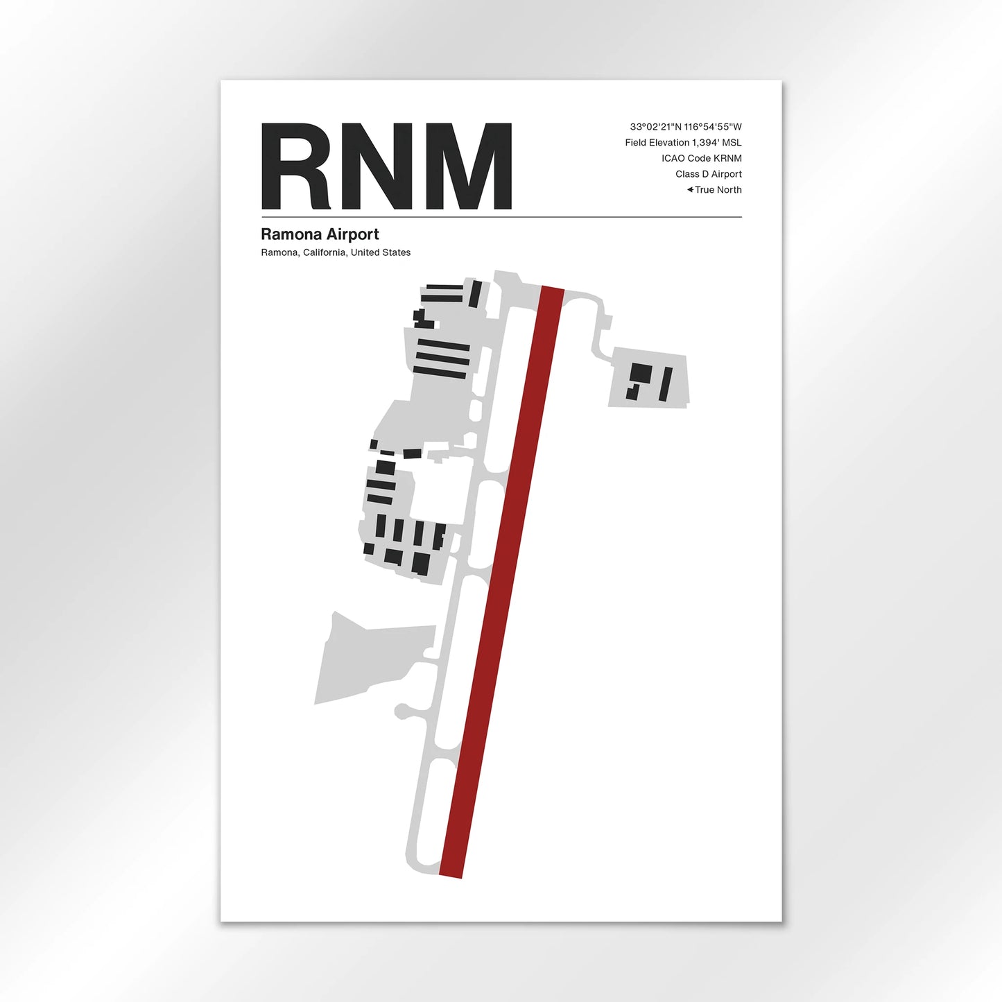 RNM Airport Diagram