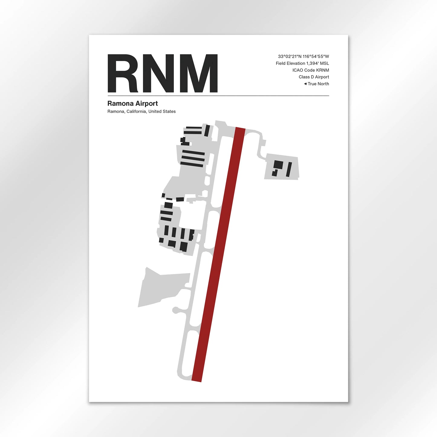 RNM Airport Diagram