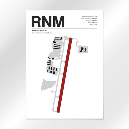 RNM Airport Diagram