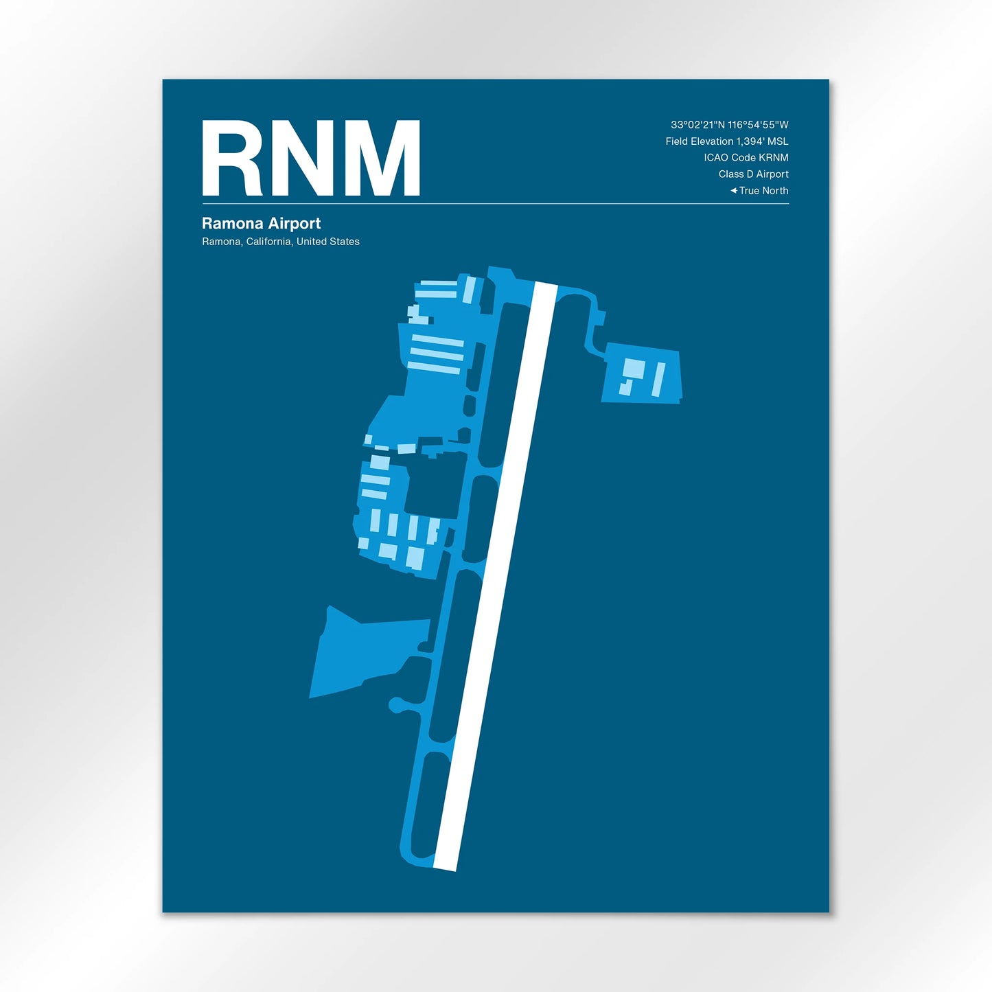 RNM Airport Diagram