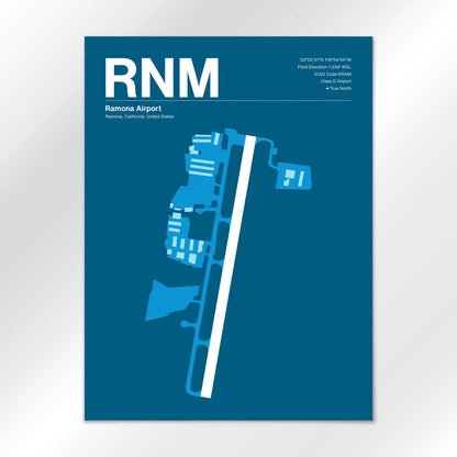 RNM Airport Diagram