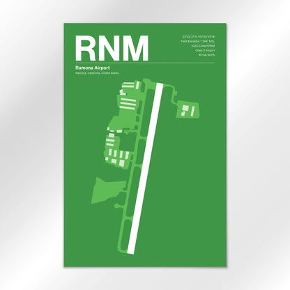 RNM Airport Diagram