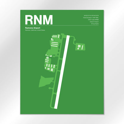 RNM Airport Diagram