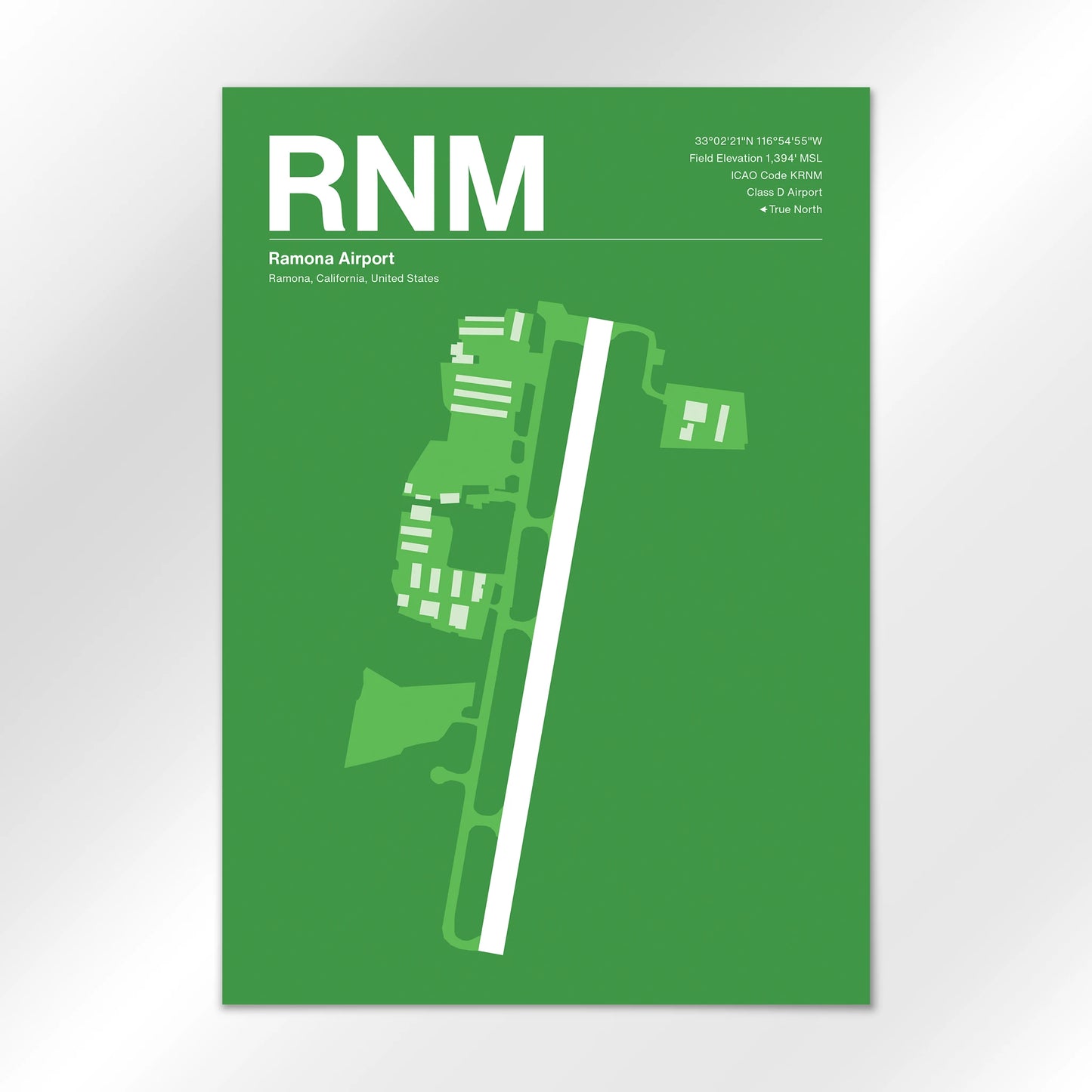 RNM Airport Diagram