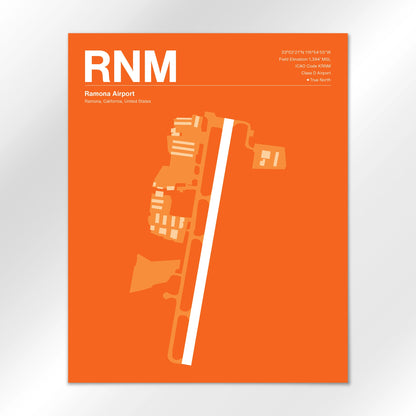 RNM Airport Diagram