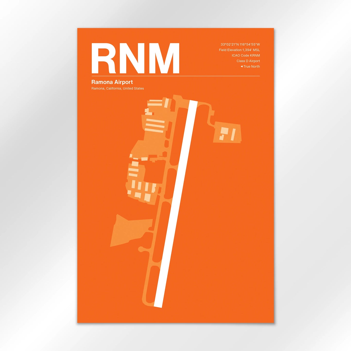 RNM Airport Diagram