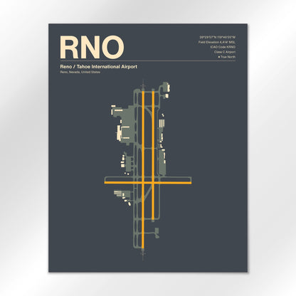 RNO Airport Diagram