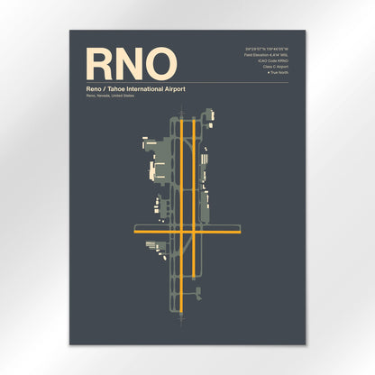 RNO Airport Diagram