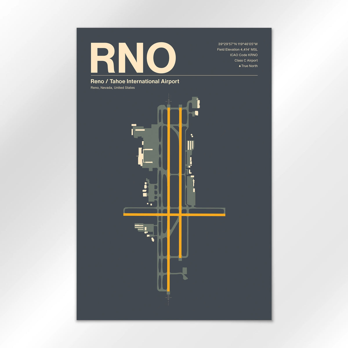 RNO Airport Diagram