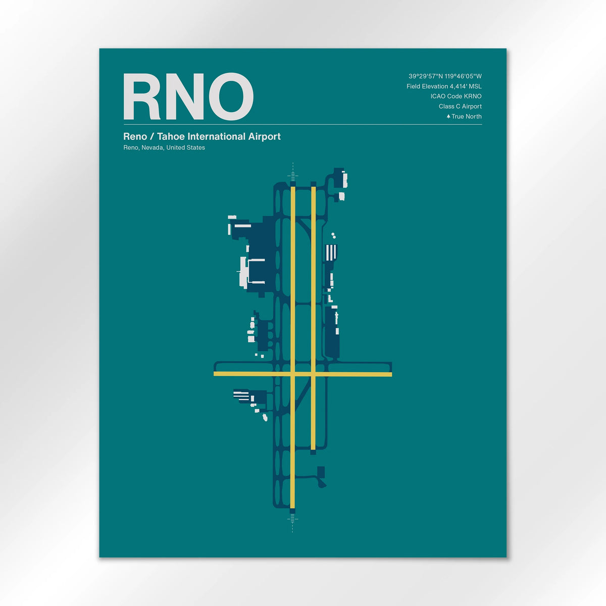 RNO Airport Diagram