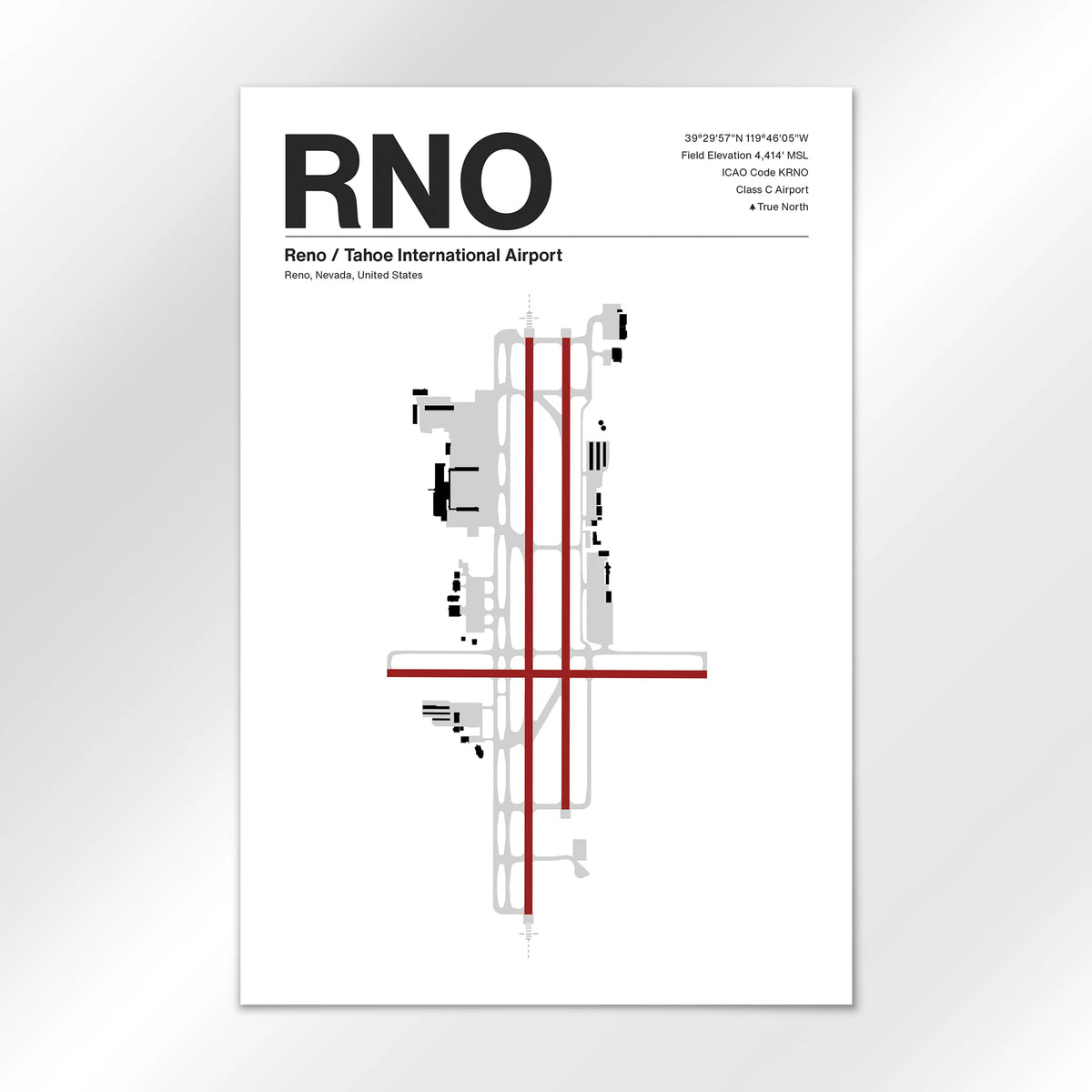 RNO Airport Diagram