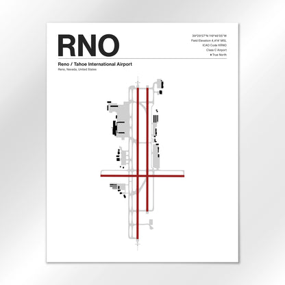 RNO Airport Diagram
