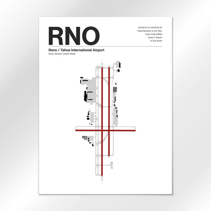 RNO Airport Diagram