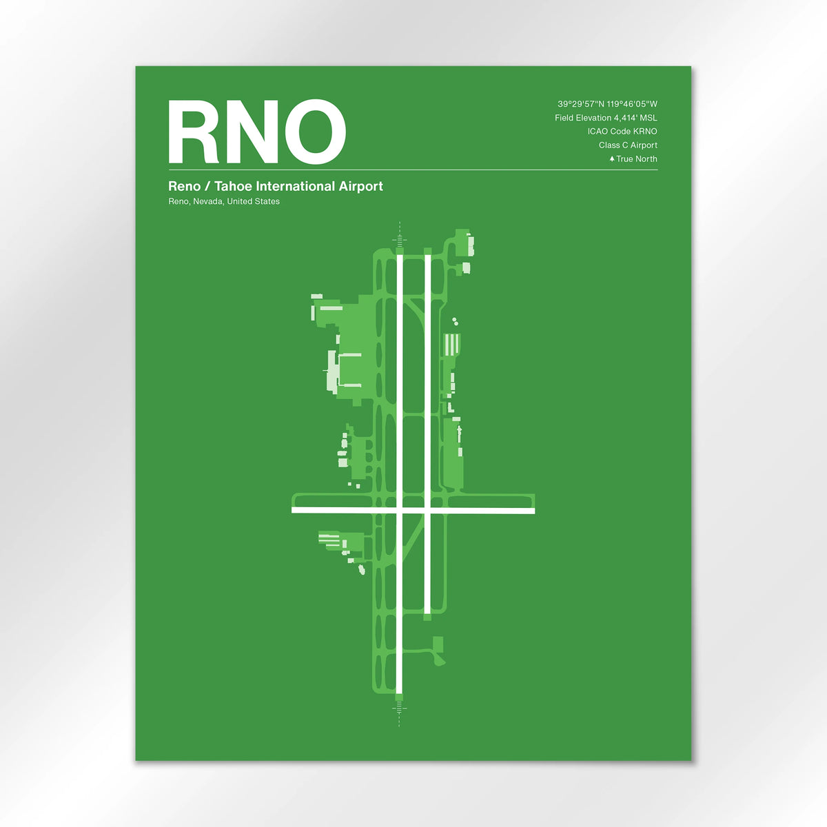 RNO Airport Diagram