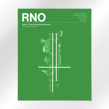 RNO Airport Diagram