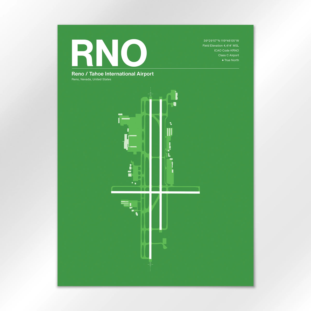 RNO Airport Diagram