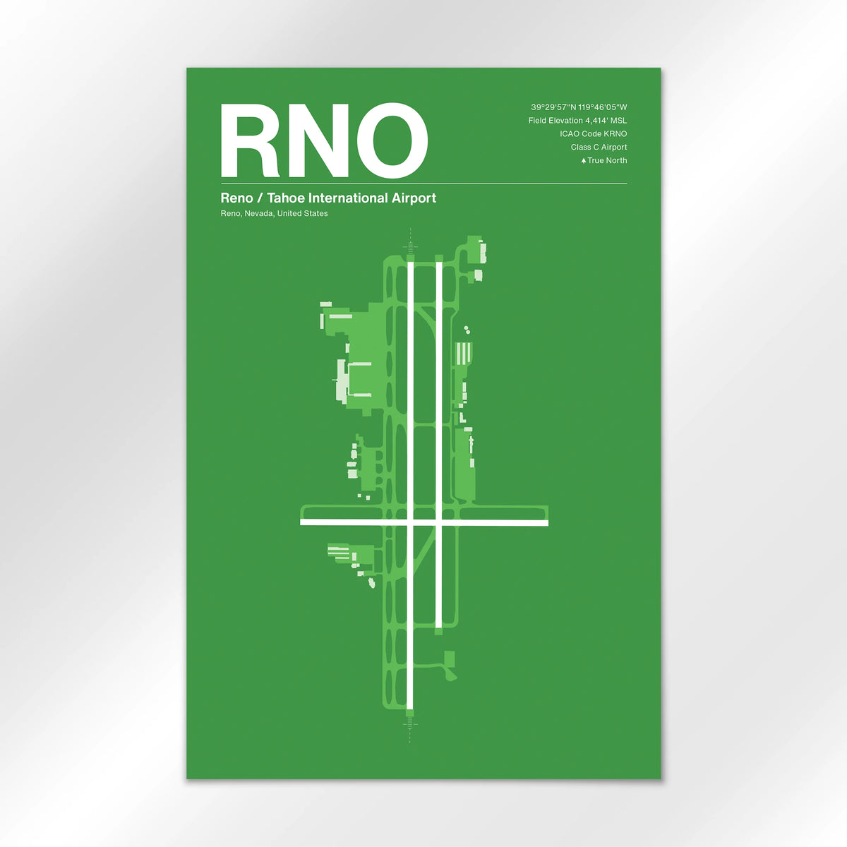 RNO Airport Diagram