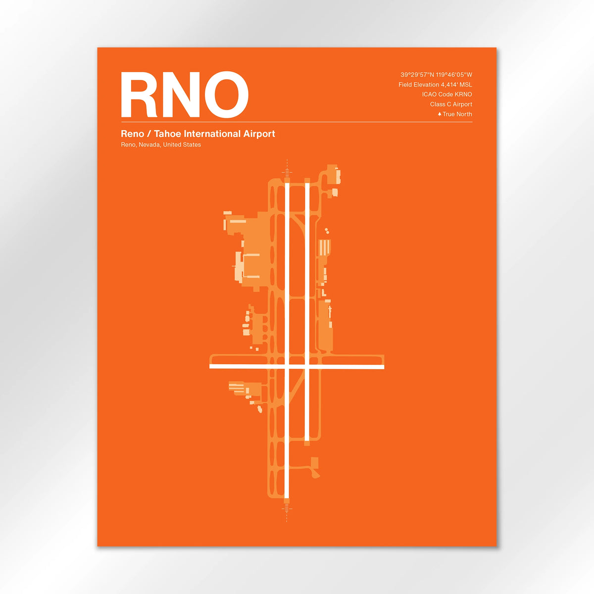 RNO Airport Diagram