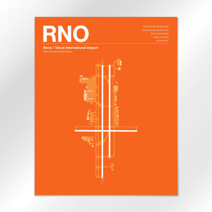 RNO Airport Diagram