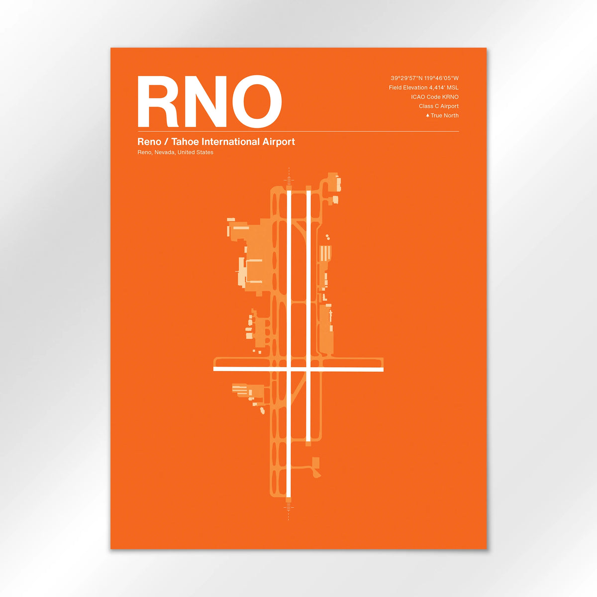 RNO Airport Diagram