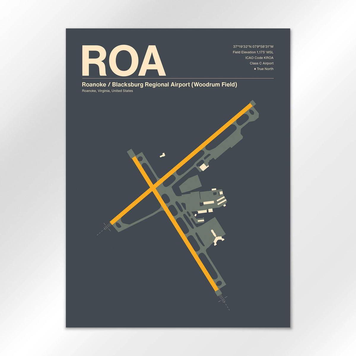 ROA Airport Diagram