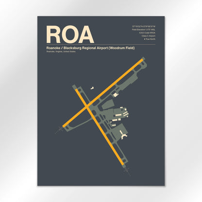 ROA Airport Diagram