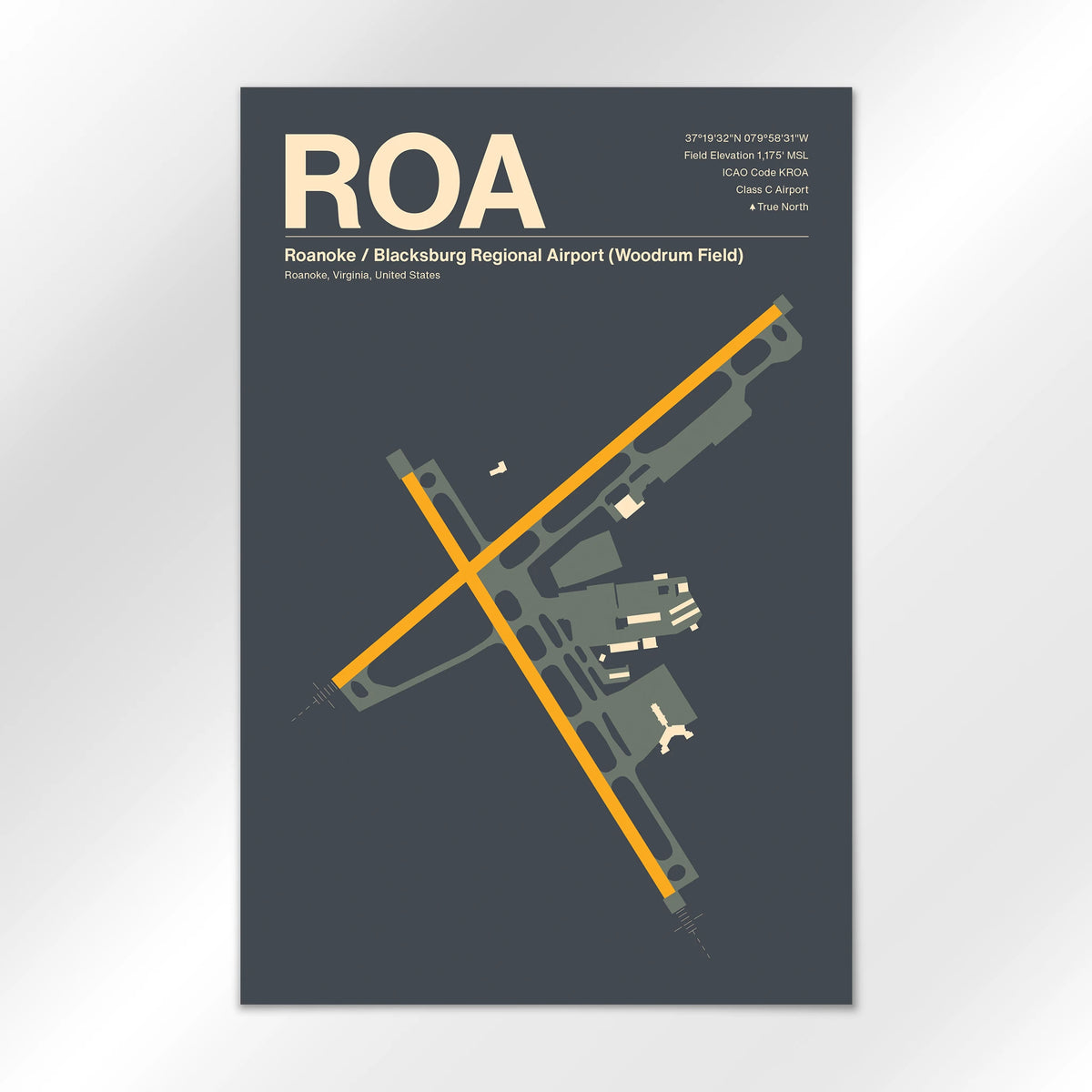 ROA Airport Diagram
