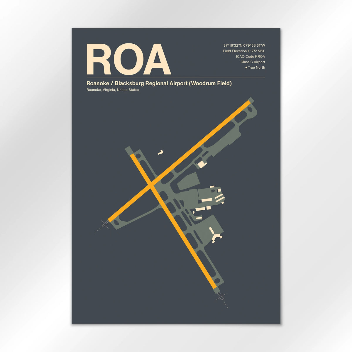 ROA Airport Diagram