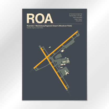 ROA Airport Diagram