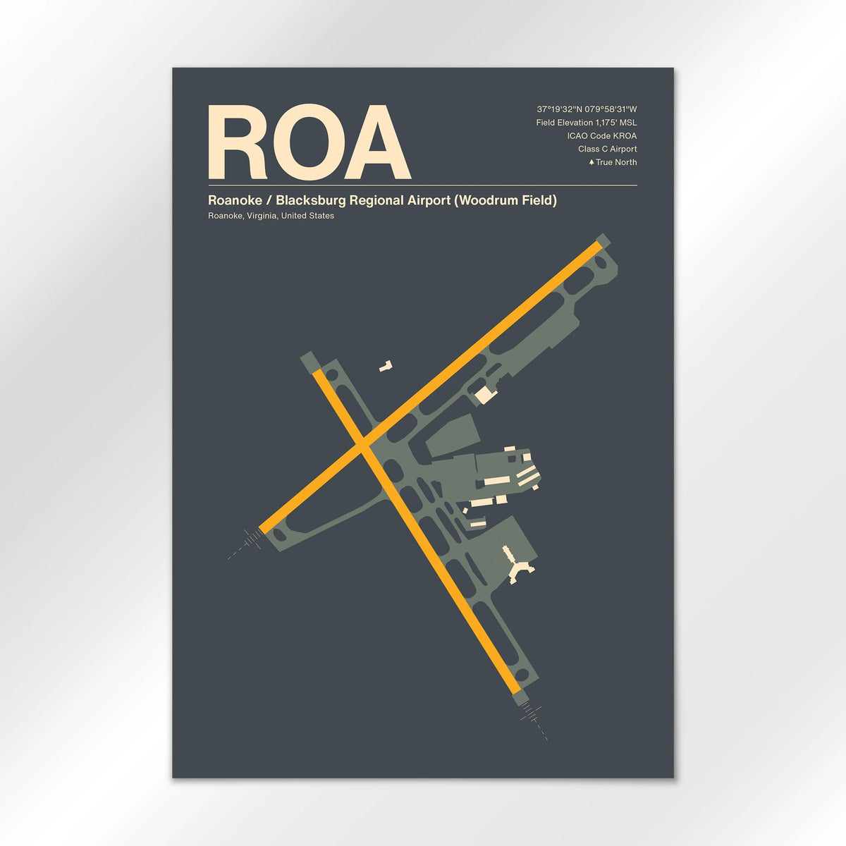 ROA Airport Diagram