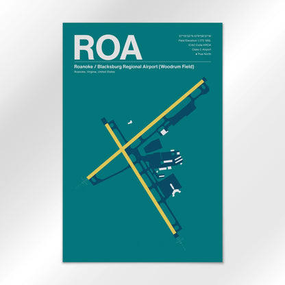 ROA Airport Diagram