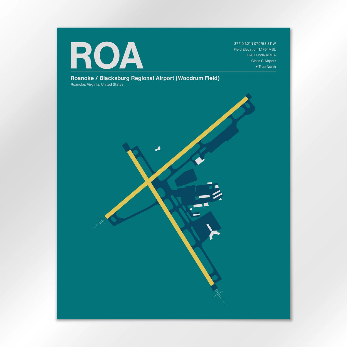 ROA Airport Diagram