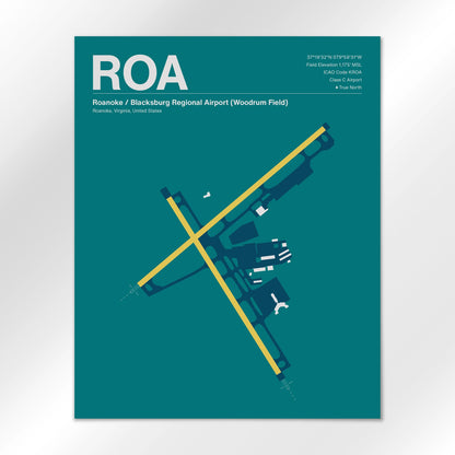 ROA Airport Diagram