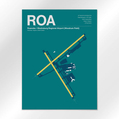 ROA Airport Diagram