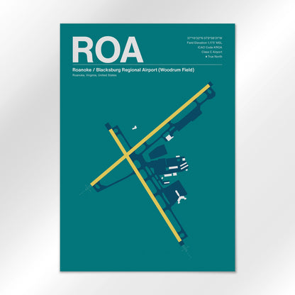 ROA Airport Diagram