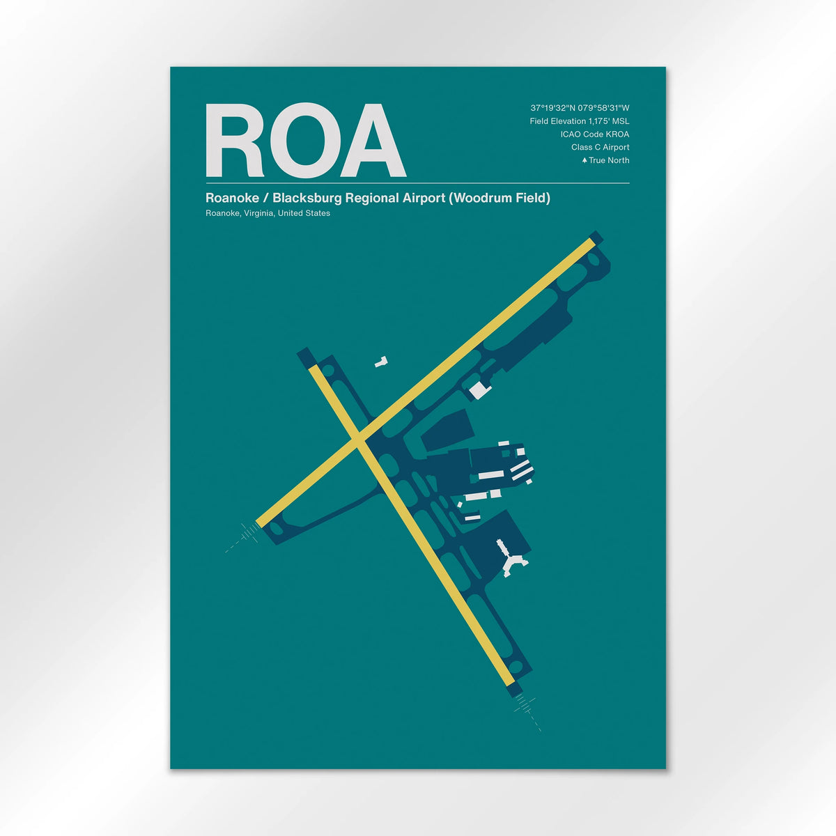 ROA Airport Diagram