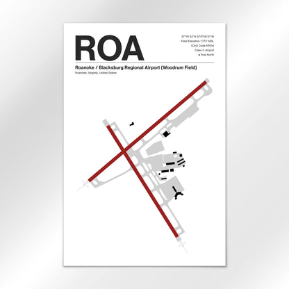 ROA Airport Diagram