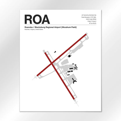 ROA Airport Diagram