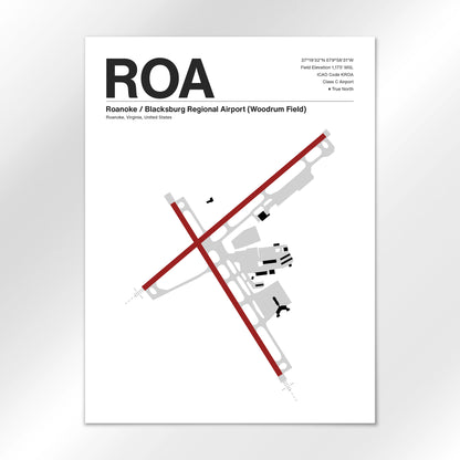 ROA Airport Diagram
