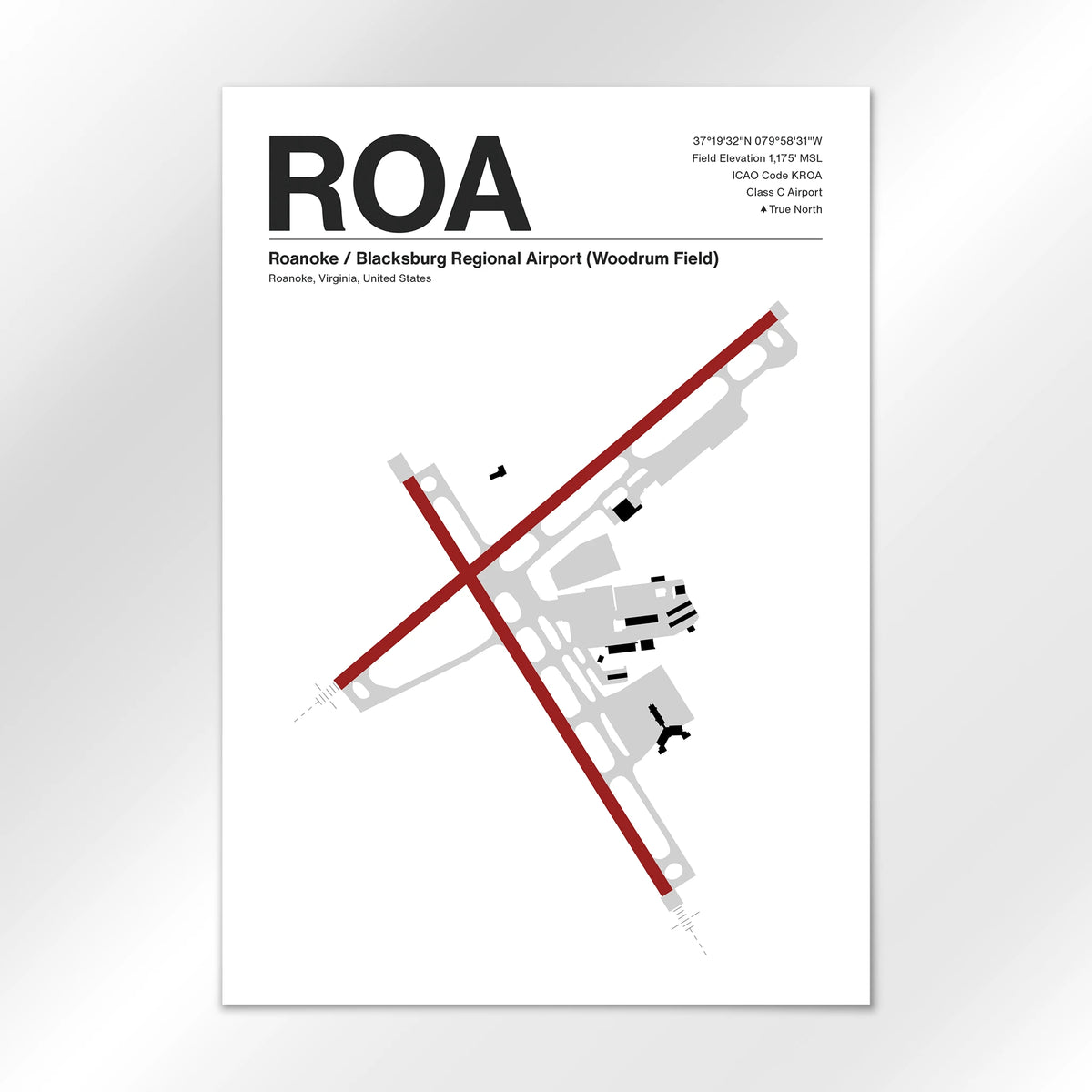 ROA Airport Diagram