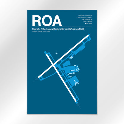 ROA Airport Diagram