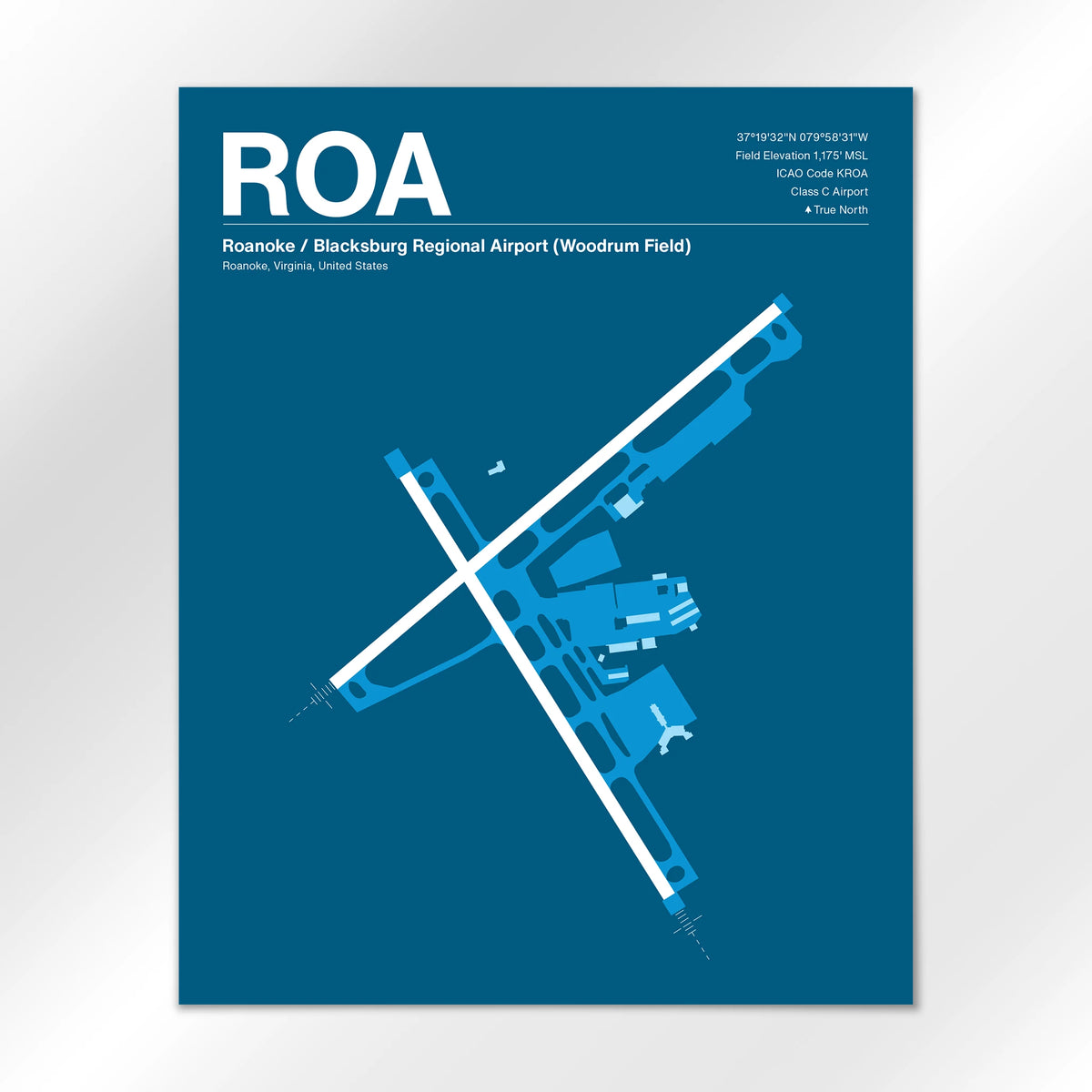 ROA Airport Diagram