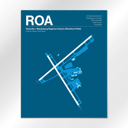 ROA Airport Diagram